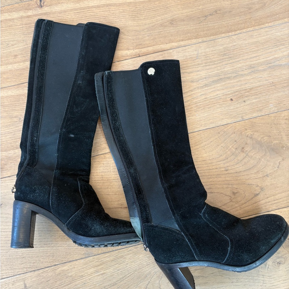Tory Burch Black Heeled Boots